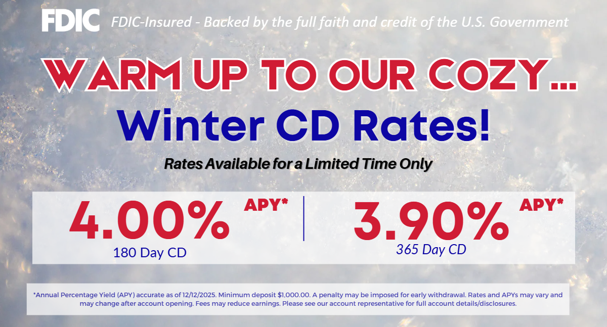 New CD Rates 12.25.25